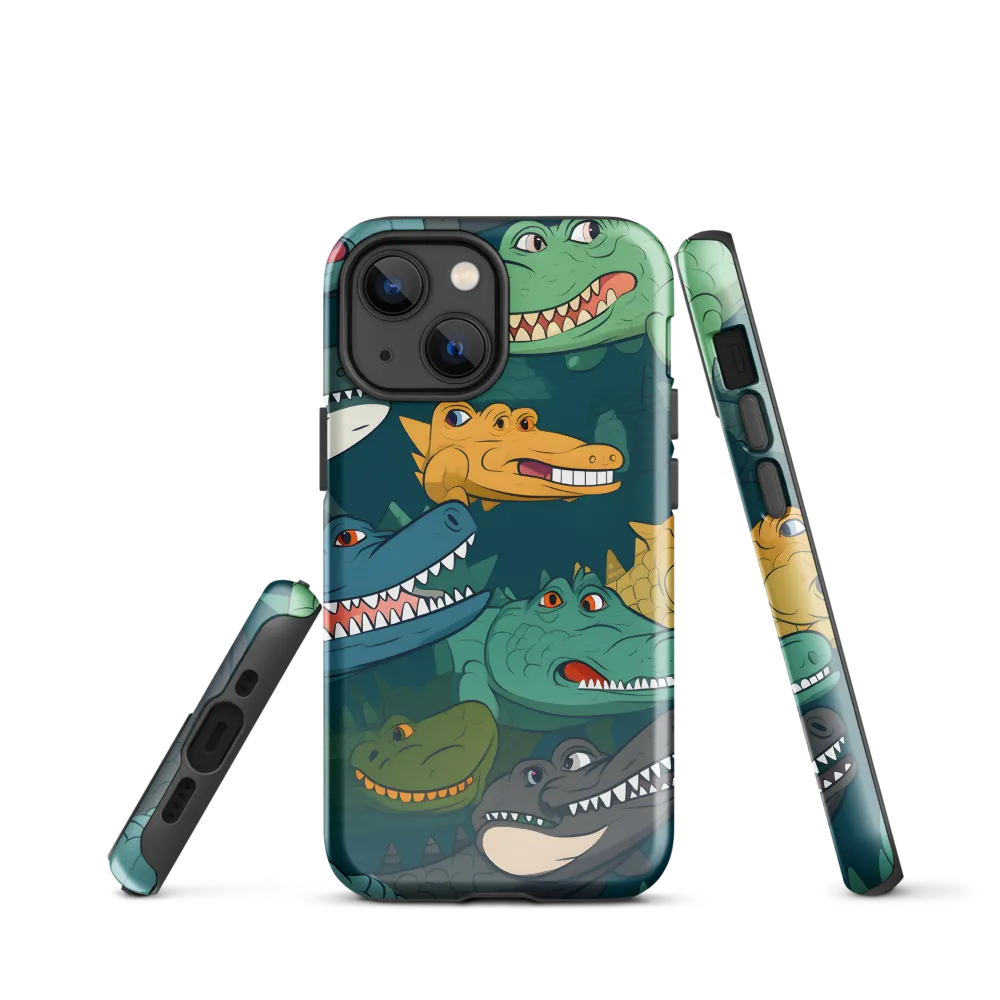 Cheerful Crocodilian Parade
