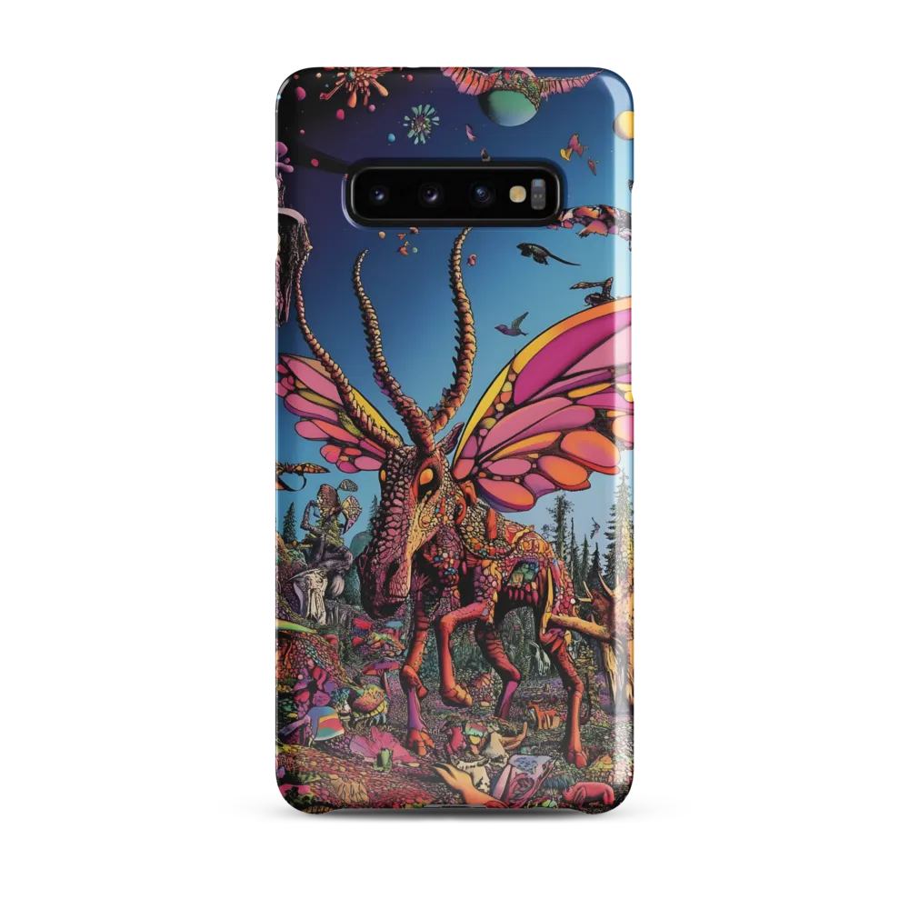 Ethereal Realms: The Butterfly Beast | Phone Case |  S10 Plus | Snap Case | Glossy