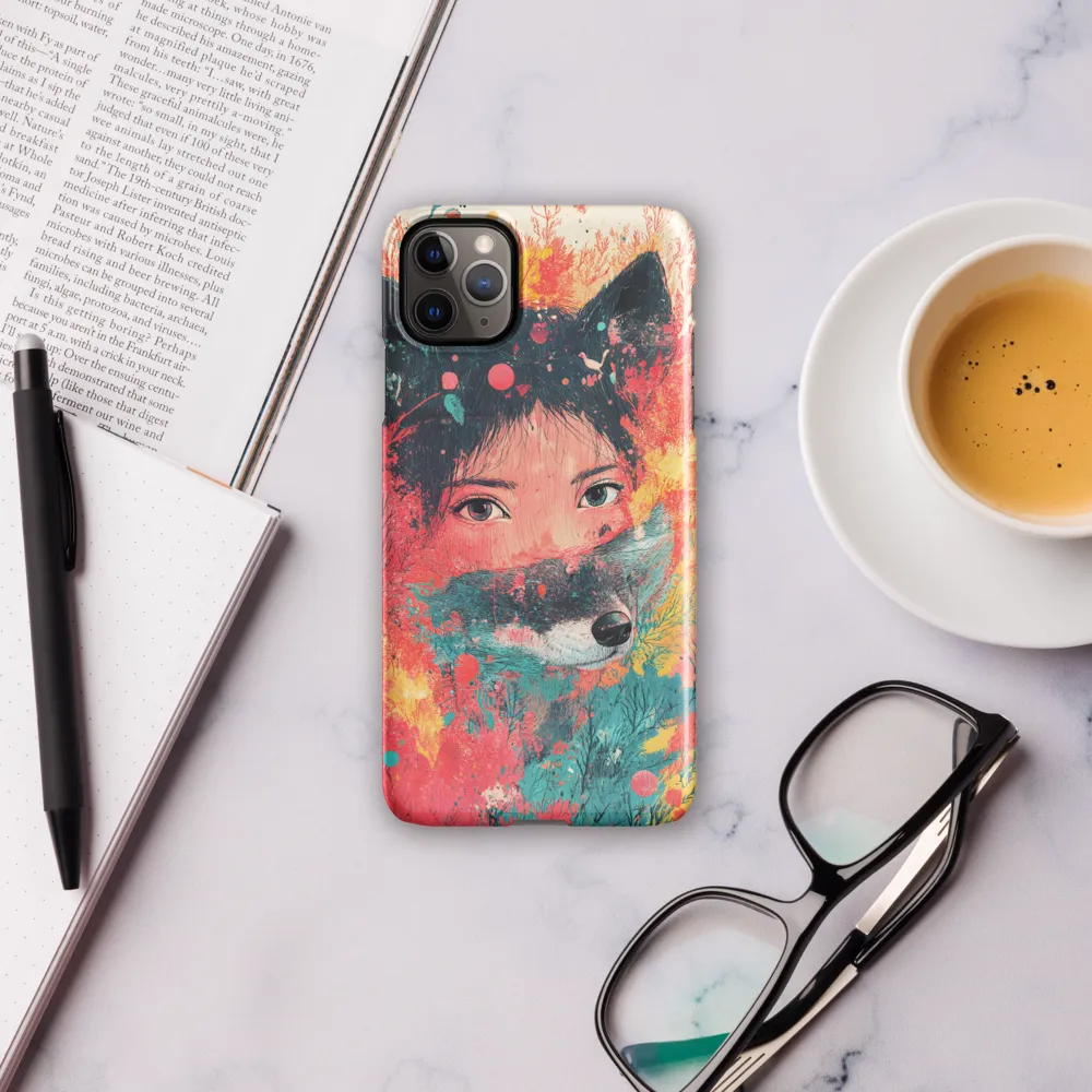 Harmony of Spirit: Girl and Wolf | Phone Case |  11 Pro Max | Snap Case | Glossy