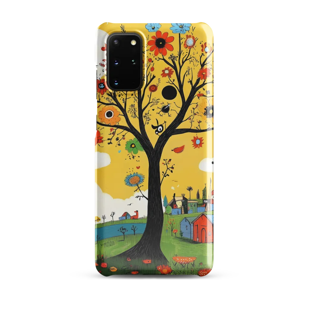 Whimsical Blooms of Life | Phone Case |  S20 Plus | Snap Case | Glossy