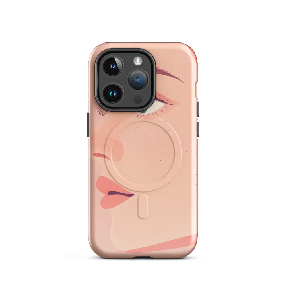 Serenity in Profile | Phone Case |  14 Pro | MagSafe® Tough Case | Glossy