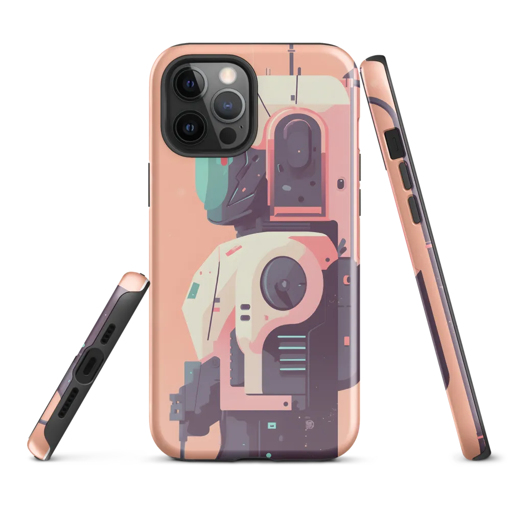 Futuristic Astronaut Bot | Phone Case |  12 Pro Max | Tough Case | Glossy