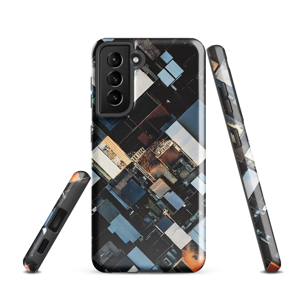 Urban Mosaic from Above