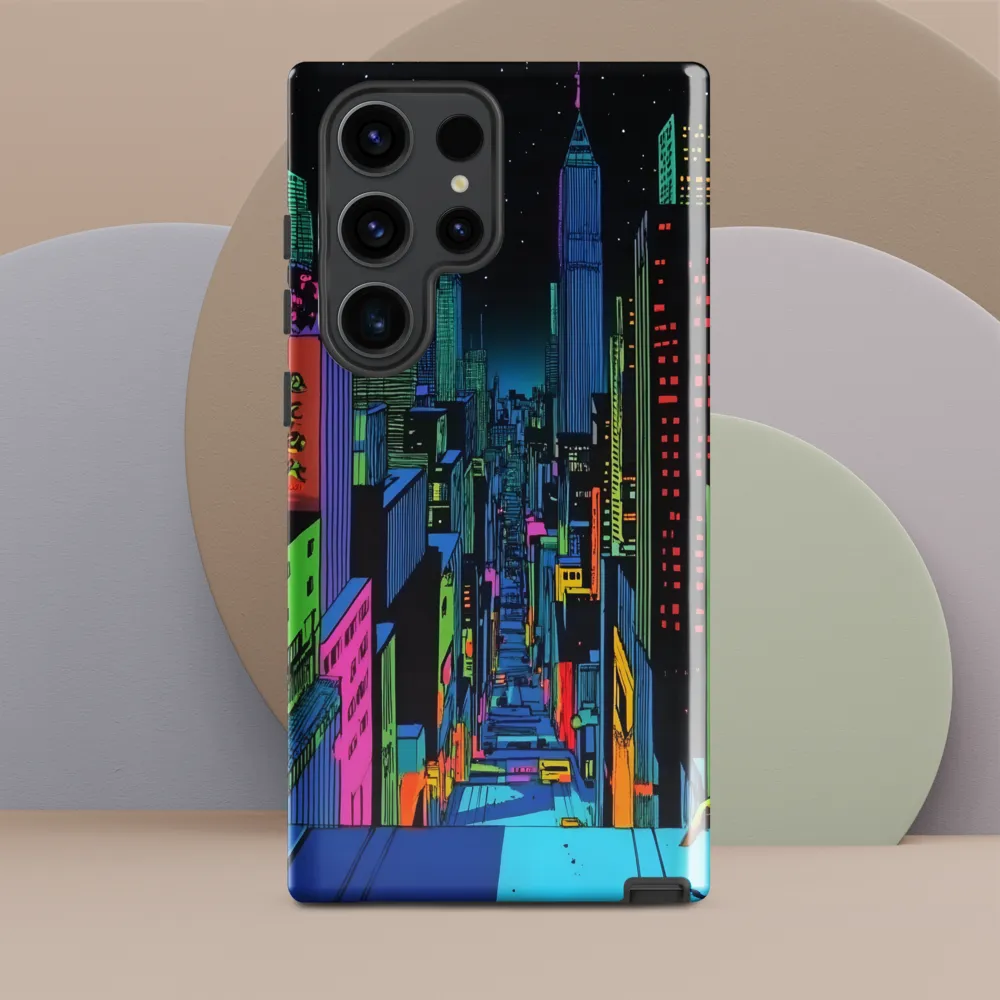 Neon Dreams of a Futuristic City