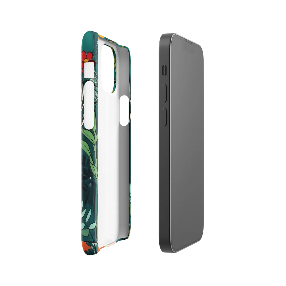 Nature's Embrace: The Majestic Deer | Phone Case |  13 Mini | Snap Case | Glossy
