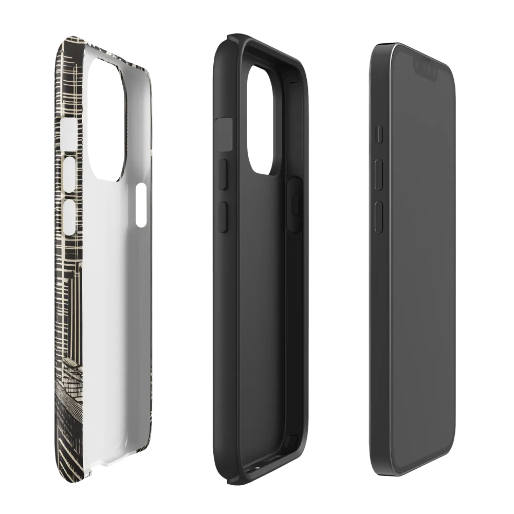 Urban Dreams: A Surreal Cityscape | Phone Case |  13 Pro | Tough Case | Glossy