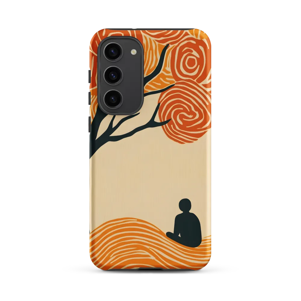 Silent Reflections under Swirling Leaves