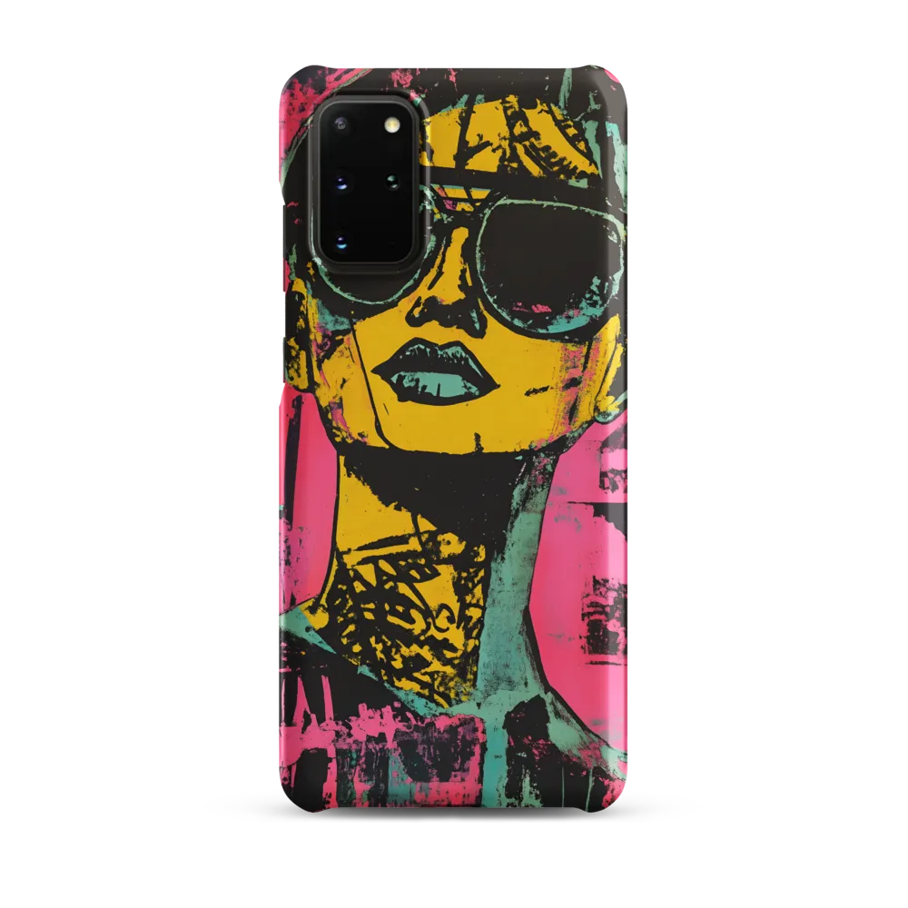 Confident Portrait in Neon Colors