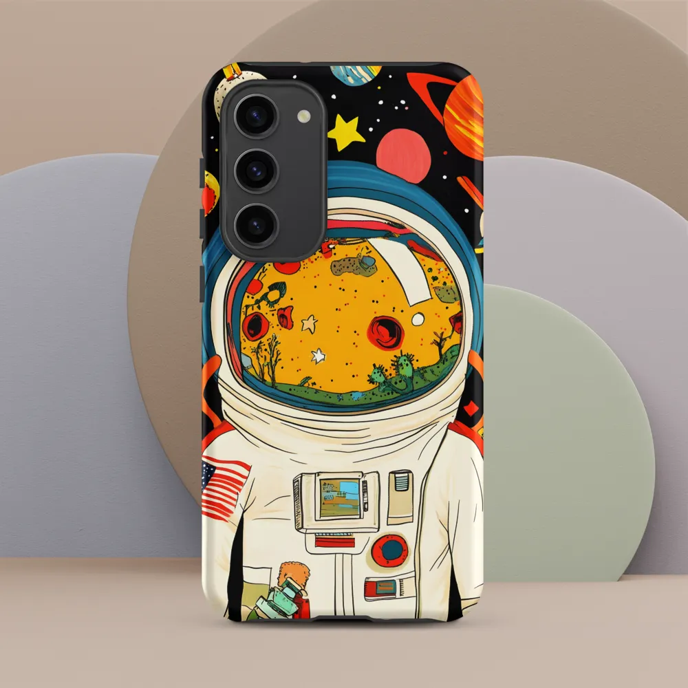 Cosmic Curiosity: Journey Within the Helmet