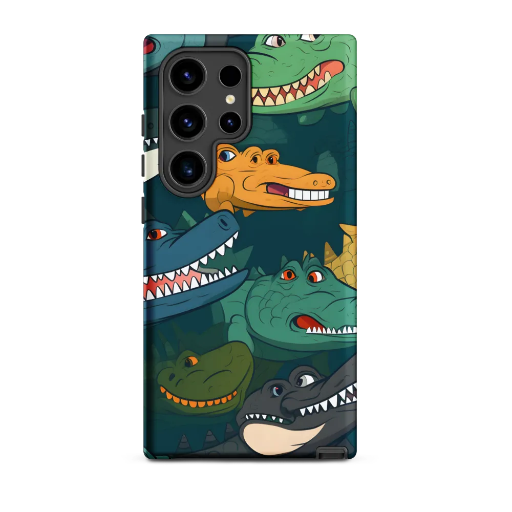 Cheerful Crocodilian Parade