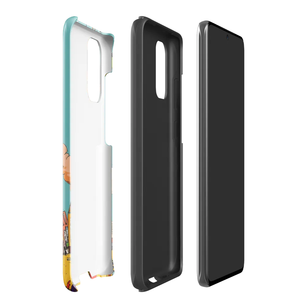 Urban Fantasia: A Whimsical Encounter | Phone Case |  S20 Plus | Tough Case | Glossy