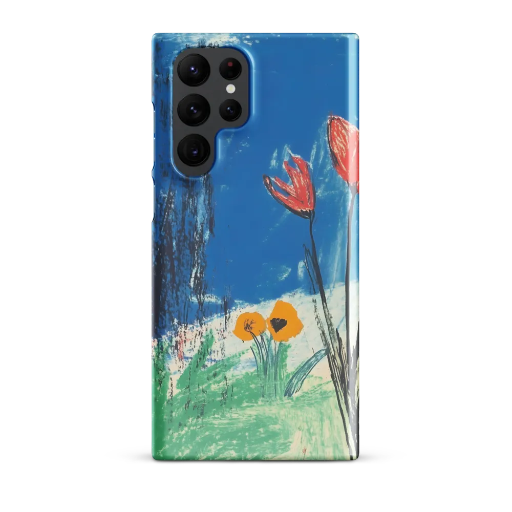 Joyful Blossoms in Blue
