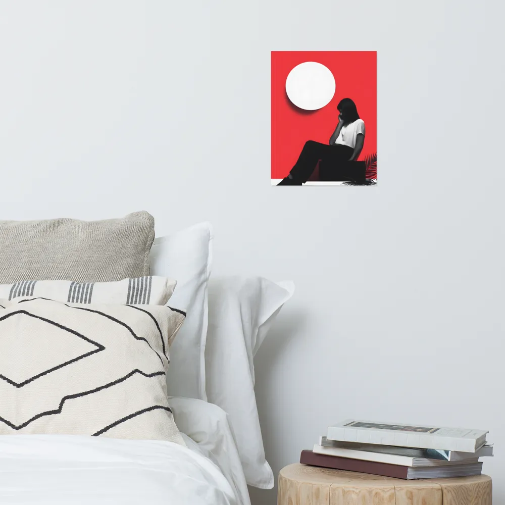 Contemplation in Red