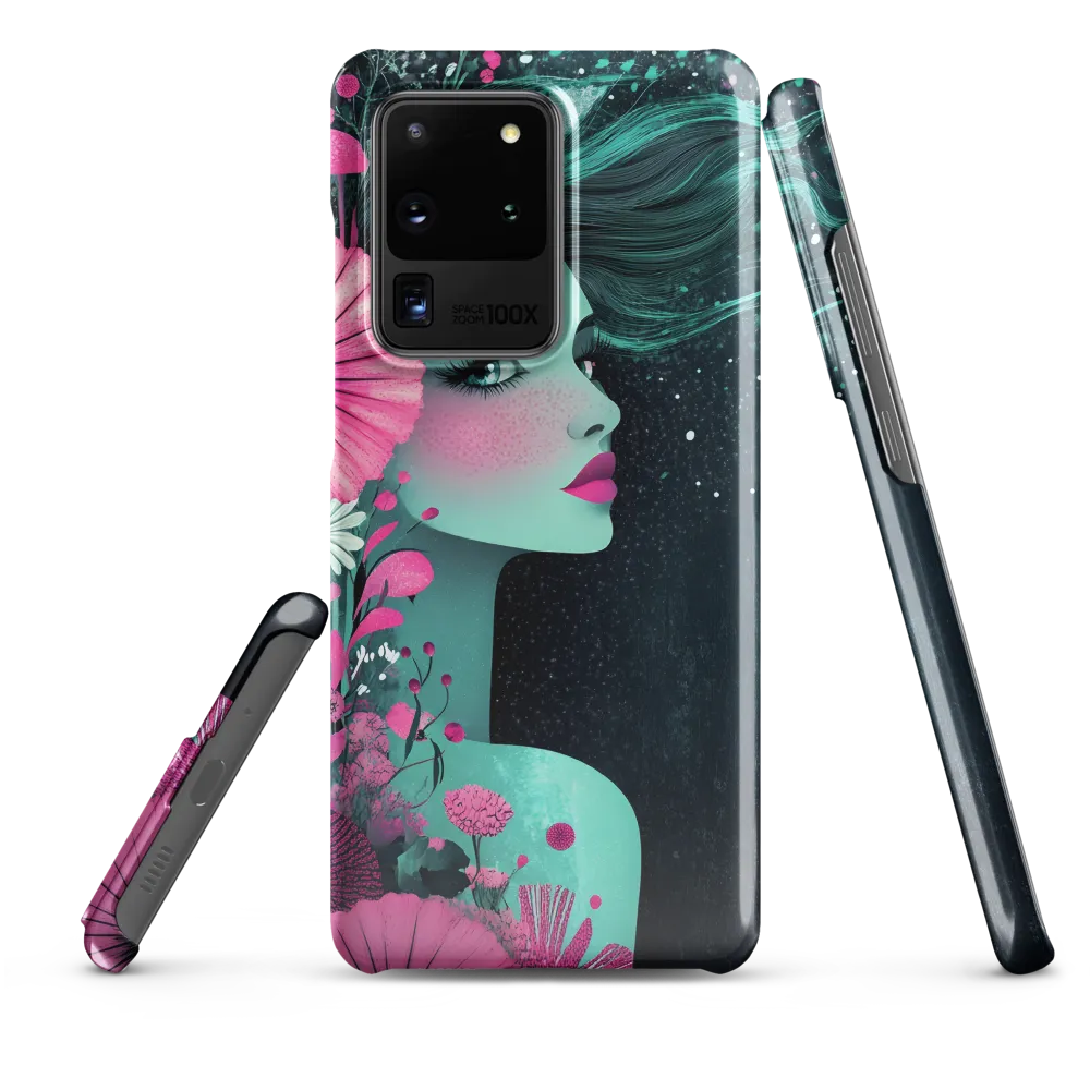 Floral Harmony: Portrait of Serenity
