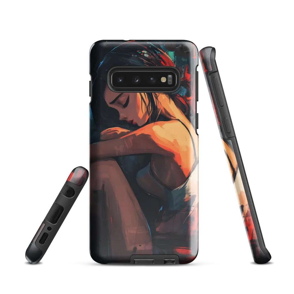 Contemplation in Color | Phone Case |  S10 | Tough Case | Glossy