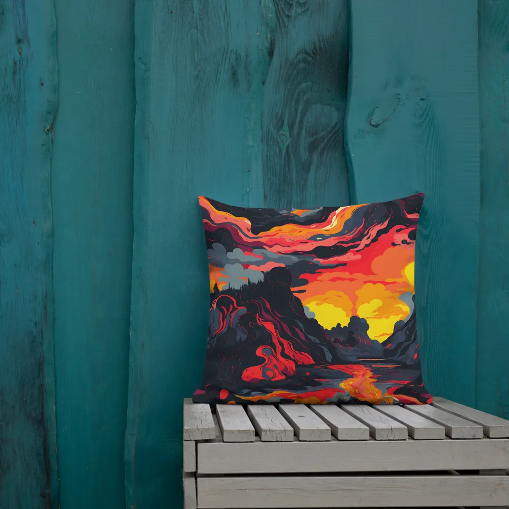 Eruption of Colors | Pillow | 18″×18″