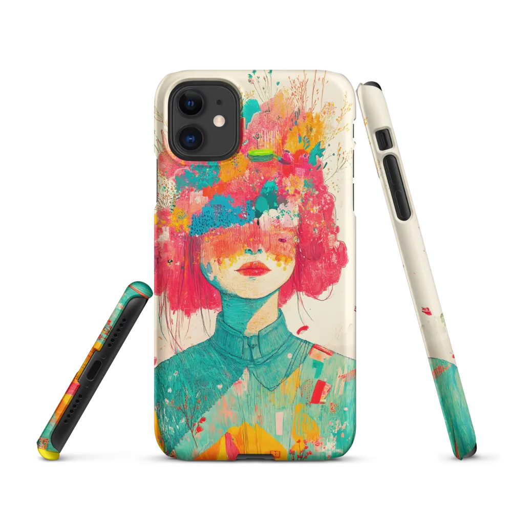 Whimsical Floral Portrait