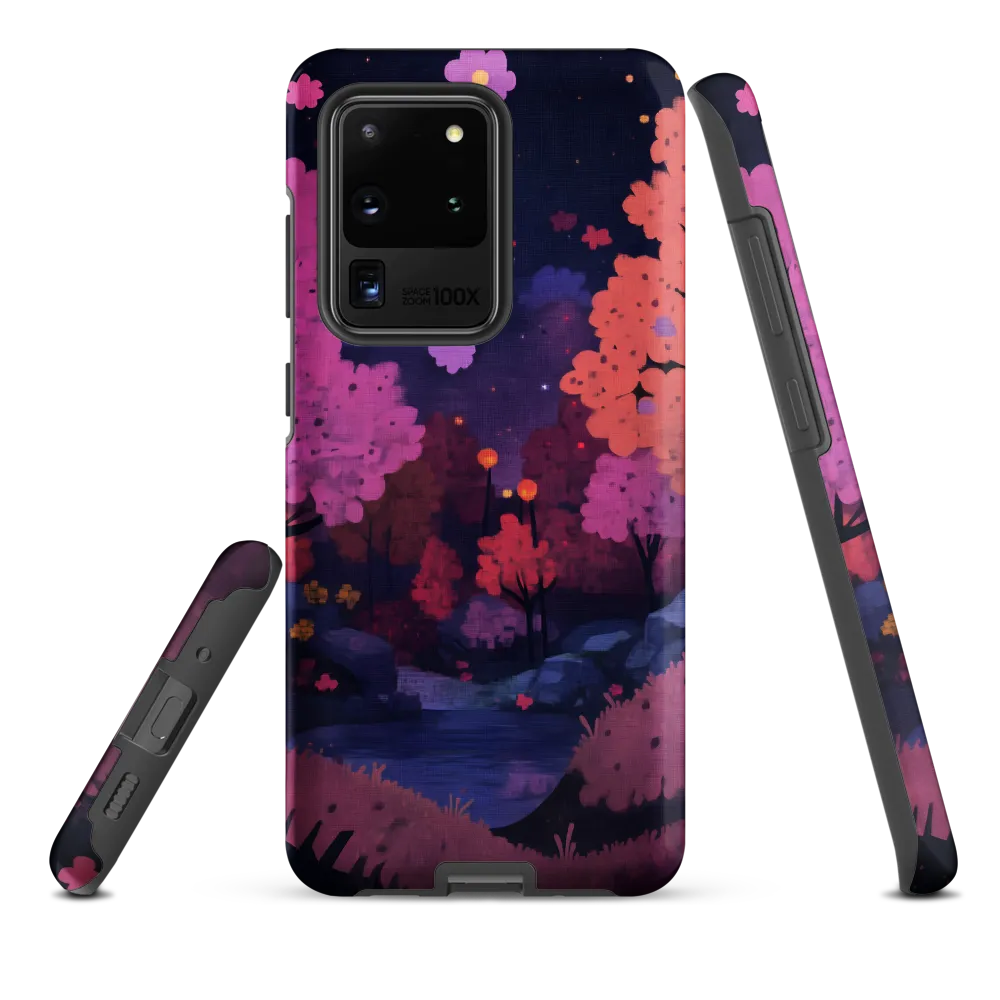 Whispers of Spring: A Serene Landscape | Phone Case |  S20 Ultra | Tough Case | Matte