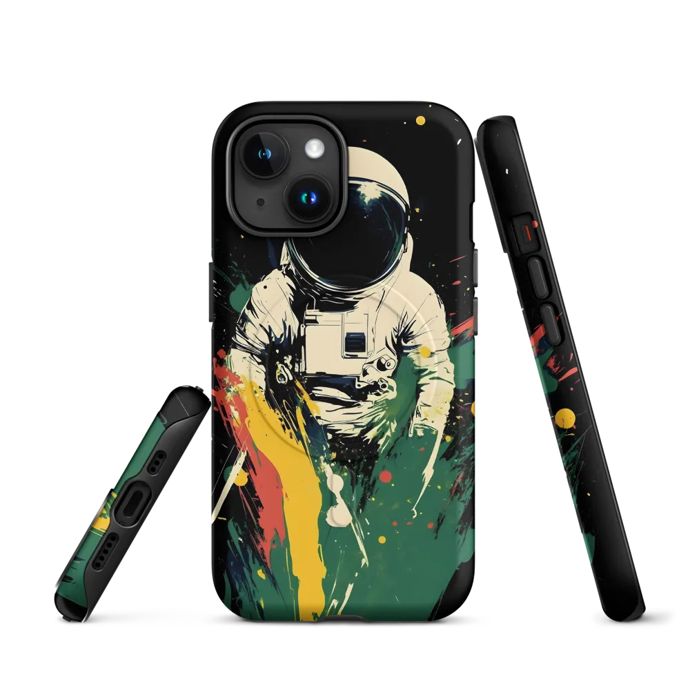 Cosmic Splash: The Astronaut's Journey