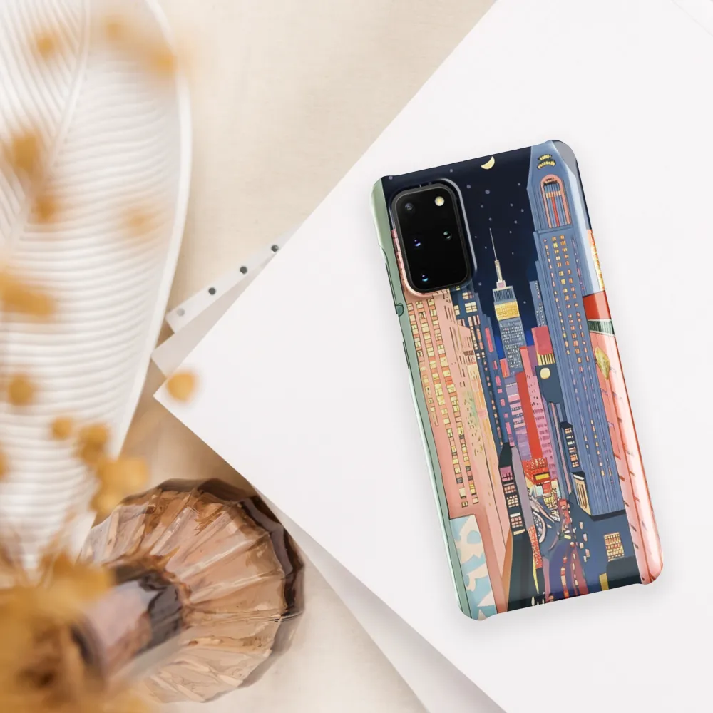 Urban Dreamscape: A Pop Art Night | Phone Case |  S20 Plus | Snap Case | Glossy
