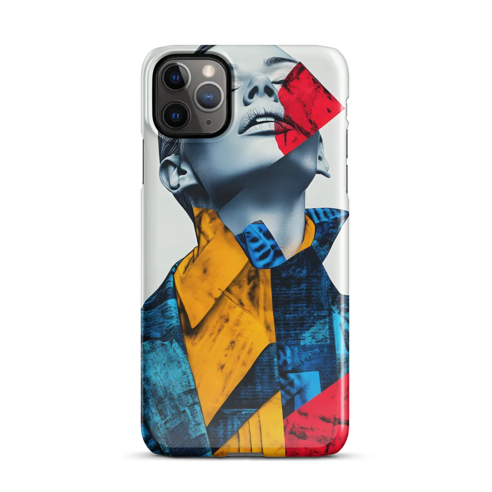 Fragmented Confidence: A Surreal Fashion Portrait | Phone Case |  11 Pro Max | Snap Case | Glossy