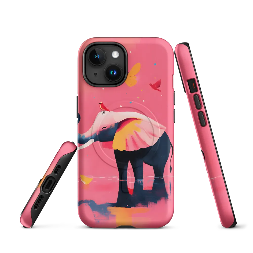 Whimsical Serenity: The Playful Elephant