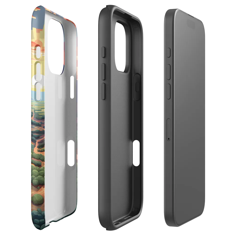 Desert Serenity at Dusk | Phone Case |  16 Pro Max | Tough Case | Matte