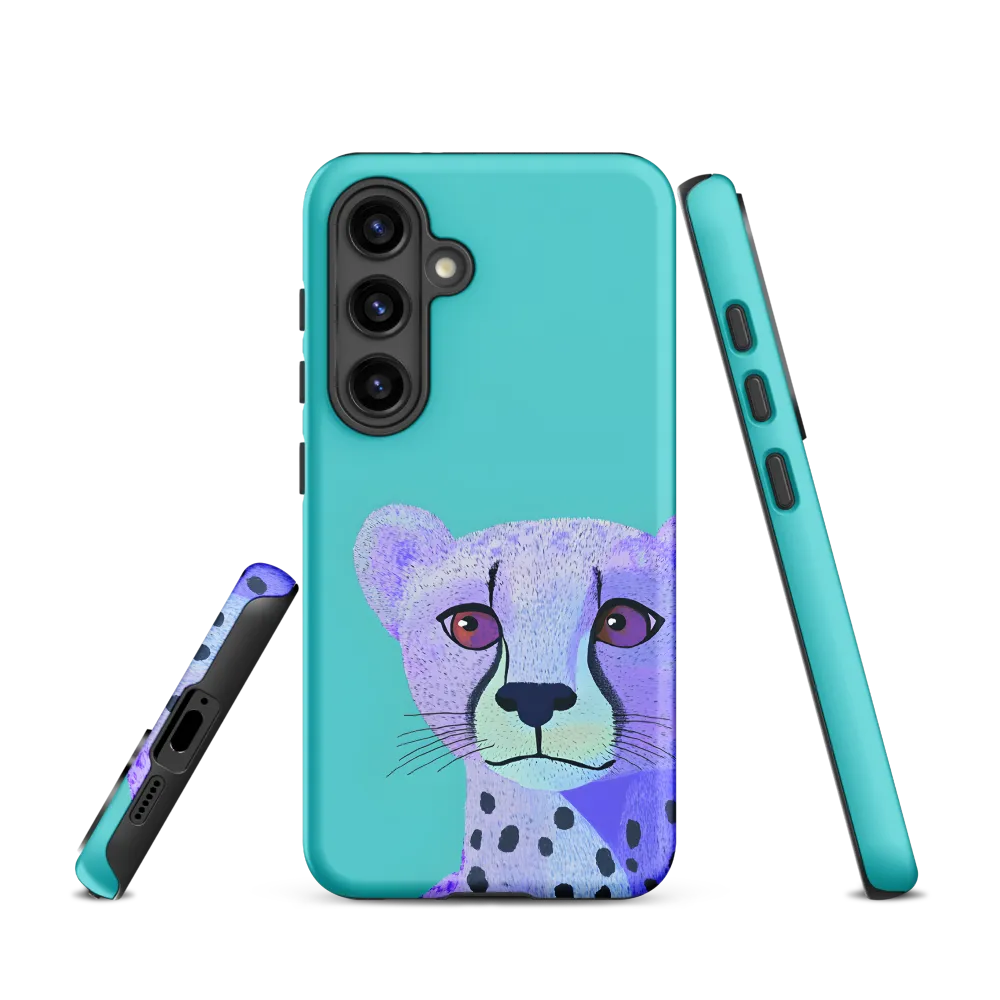 Curious Cheetah | Phone Case |  S24 | Tough Case | Matte