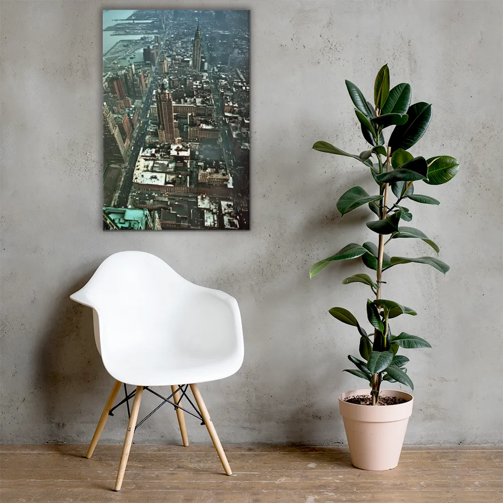 Aerial Symphony of Urban Life | Canvas | 24″×36″