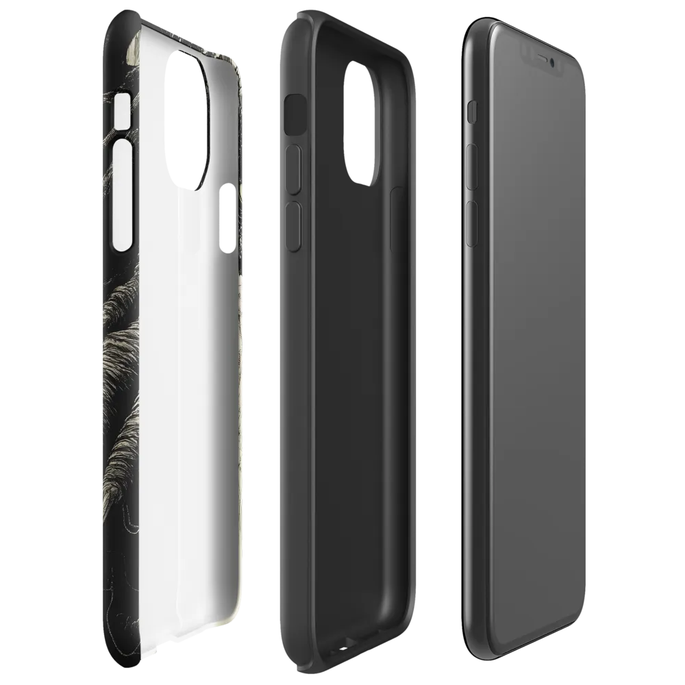 Confrontation in Shadows | Phone Case |  11 Pro Max | Tough Case | Glossy