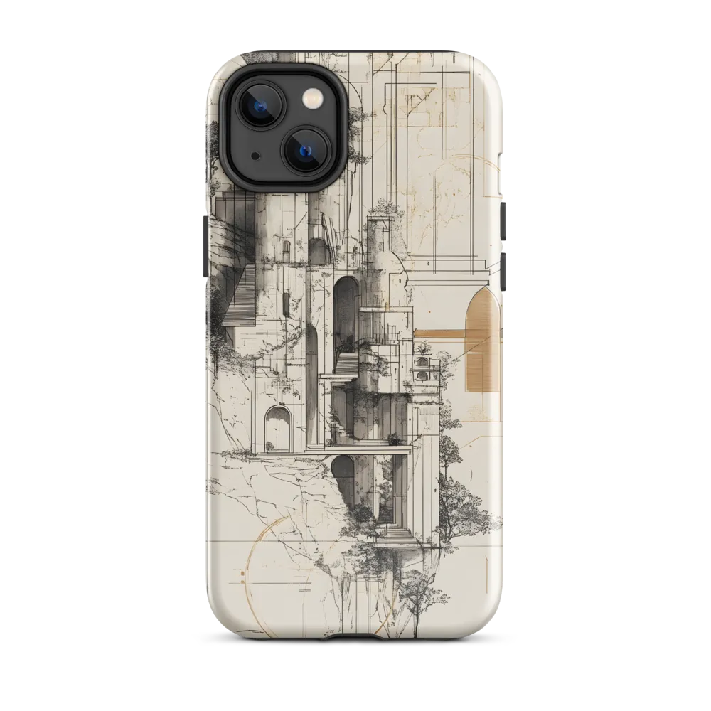 Ethereal Architectures | Phone Case |  14 Plus | Tough Case | Glossy