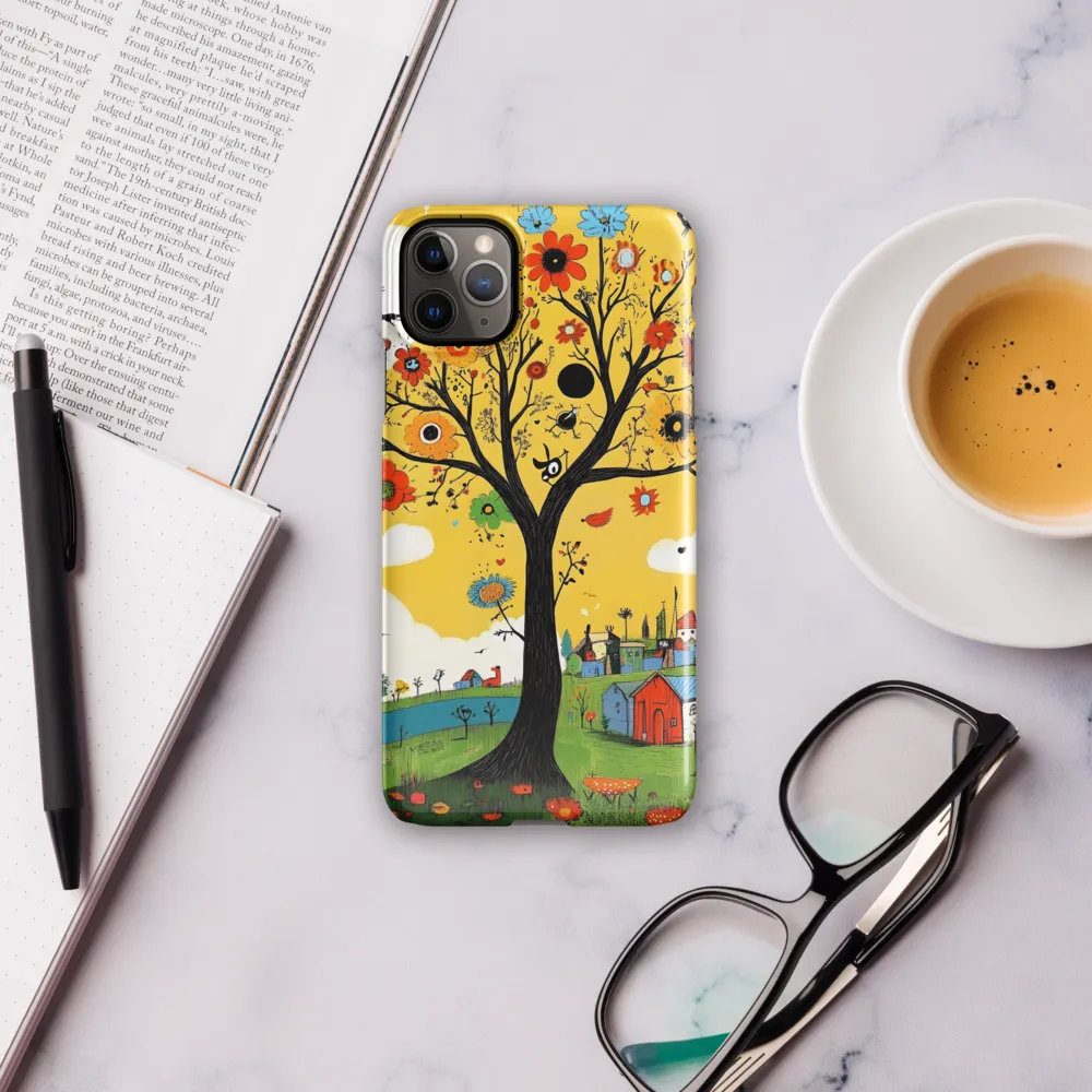 Whimsical Blooms of Life | Phone Case |  11 Pro Max | Snap Case | Glossy