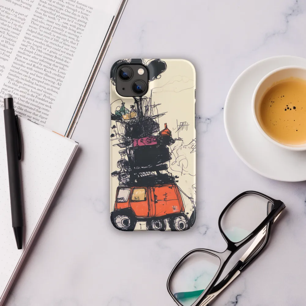 The Whimsical Hauler | Phone Case |  14 Plus | Snap Case | Matte