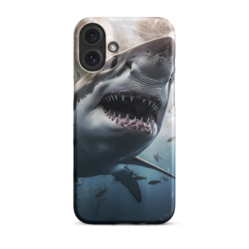 The Apex Predator: An Underwater Encounter | Phone Case |  16 Plus | Snap Case | Matte