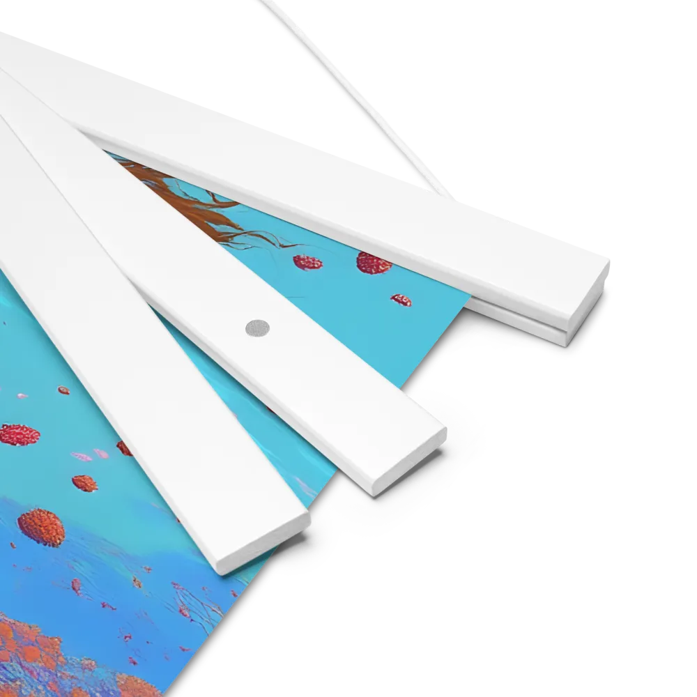 Whispers of Freedom | Poster With White Wood Hanger | 14″×14″