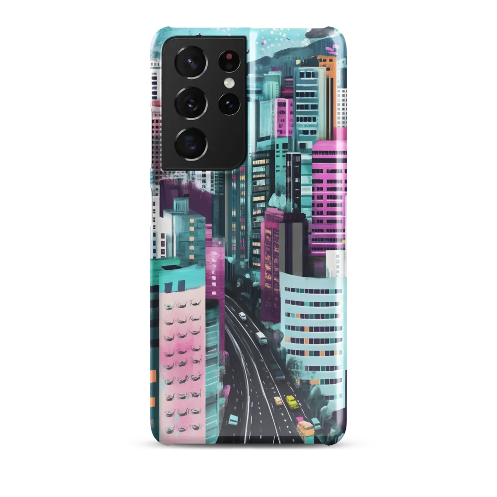 Vibrant Urban Symphony | Phone Case |  S21 Ultra | Snap Case | Glossy
