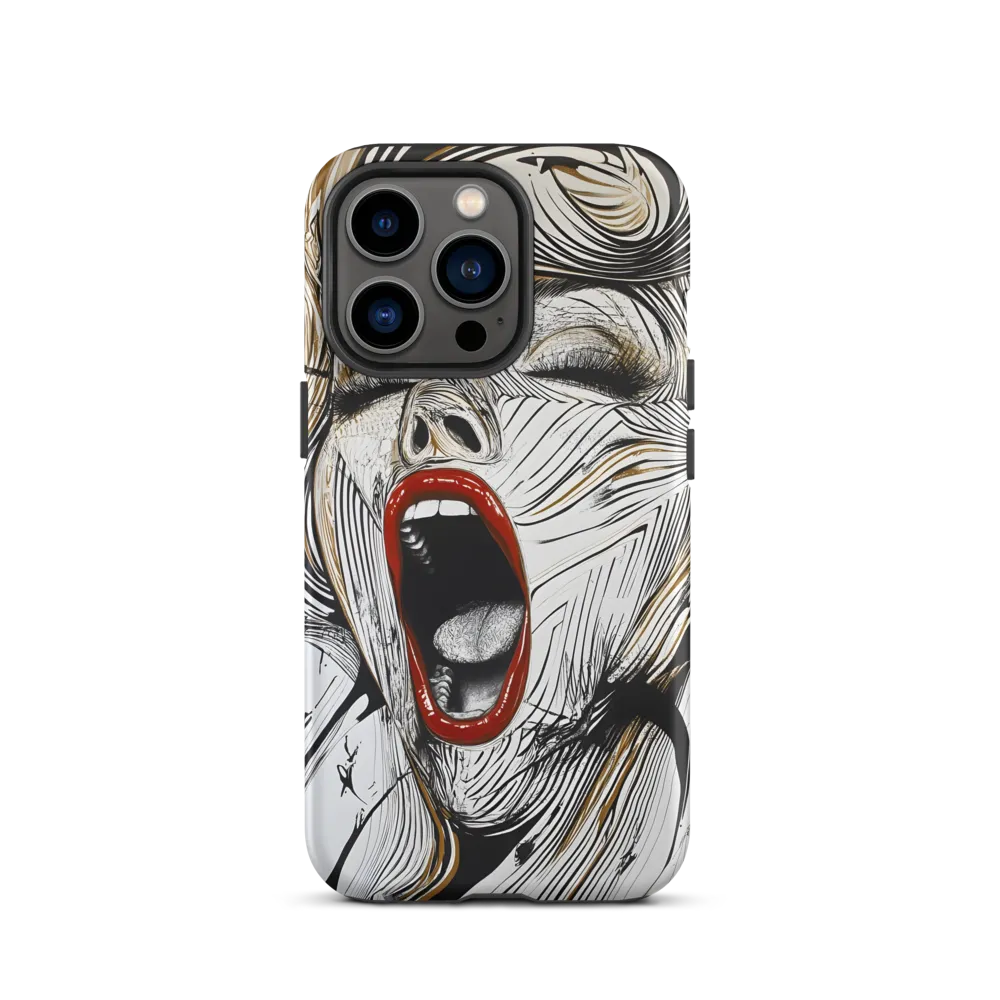 The anguished scream