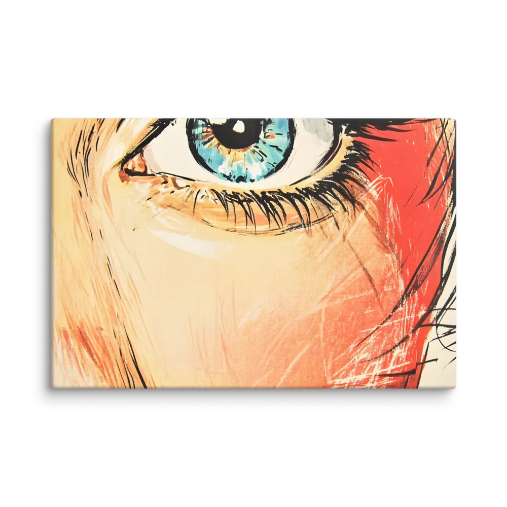 Gaze of Emotion | Canvas | 20″×30″
