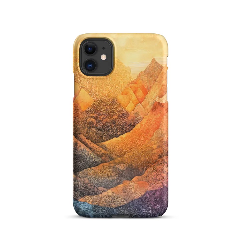 Serene Peaks of Color