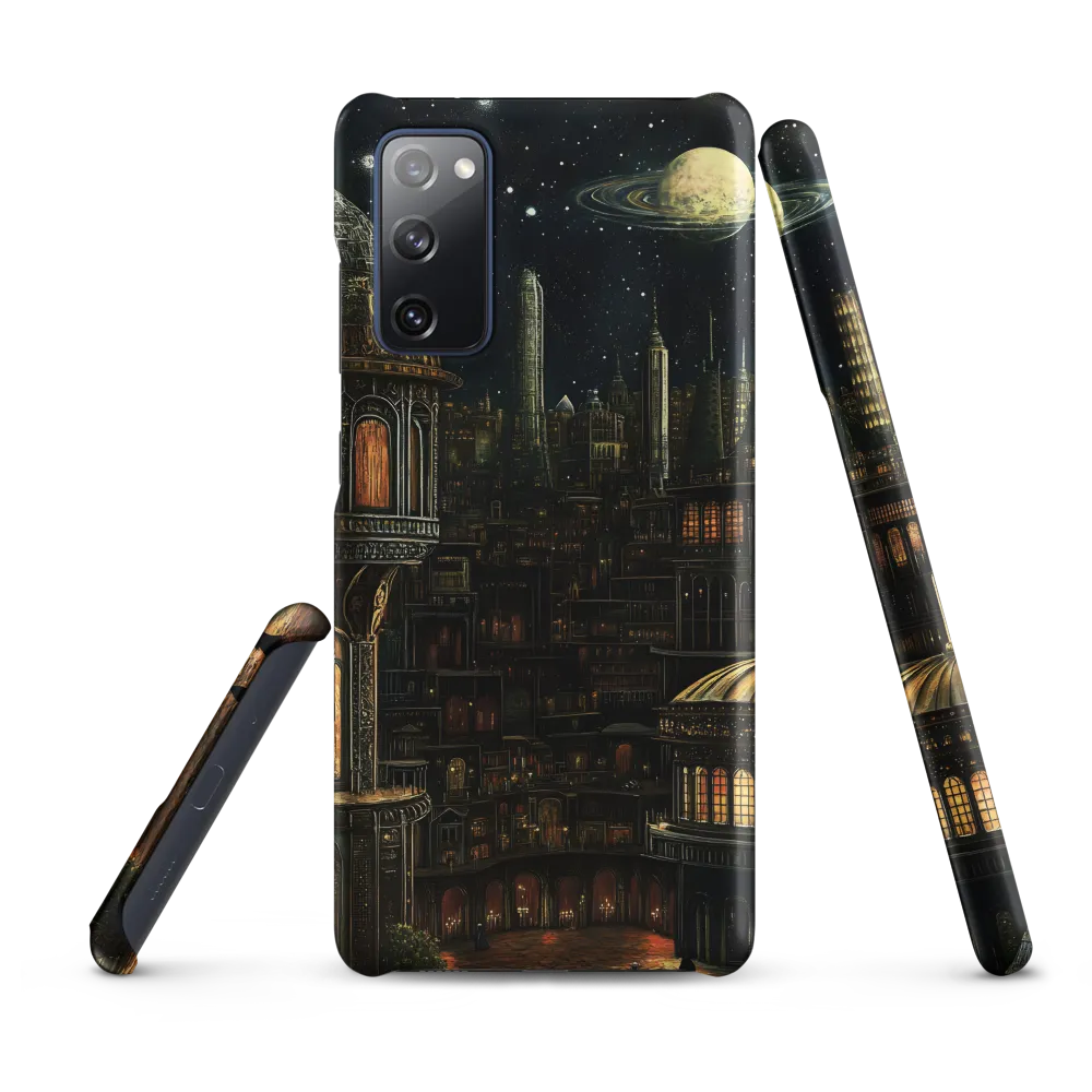 Celestial Enigma: A Surreal Cityscape