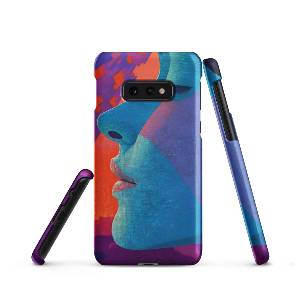 Cyan Profile with Magenta Mosaic
