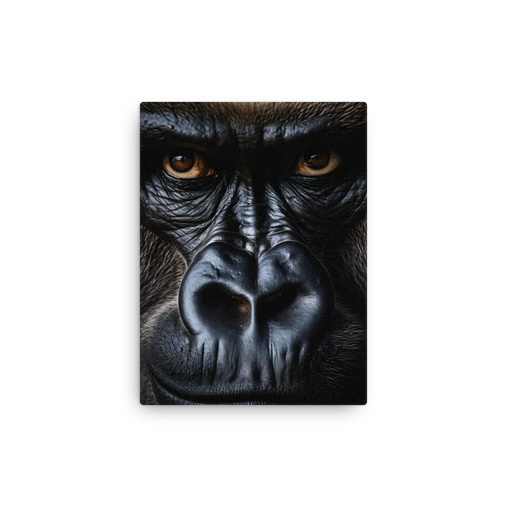 Gaze of the Wild: A Gorilla's Portrait