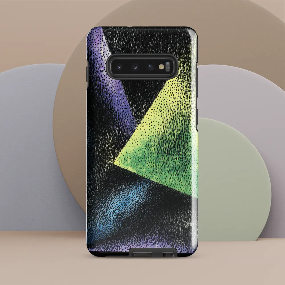 Dynamic Geometric Harmony | Phone Case |  S10 Plus | Tough Case | Glossy