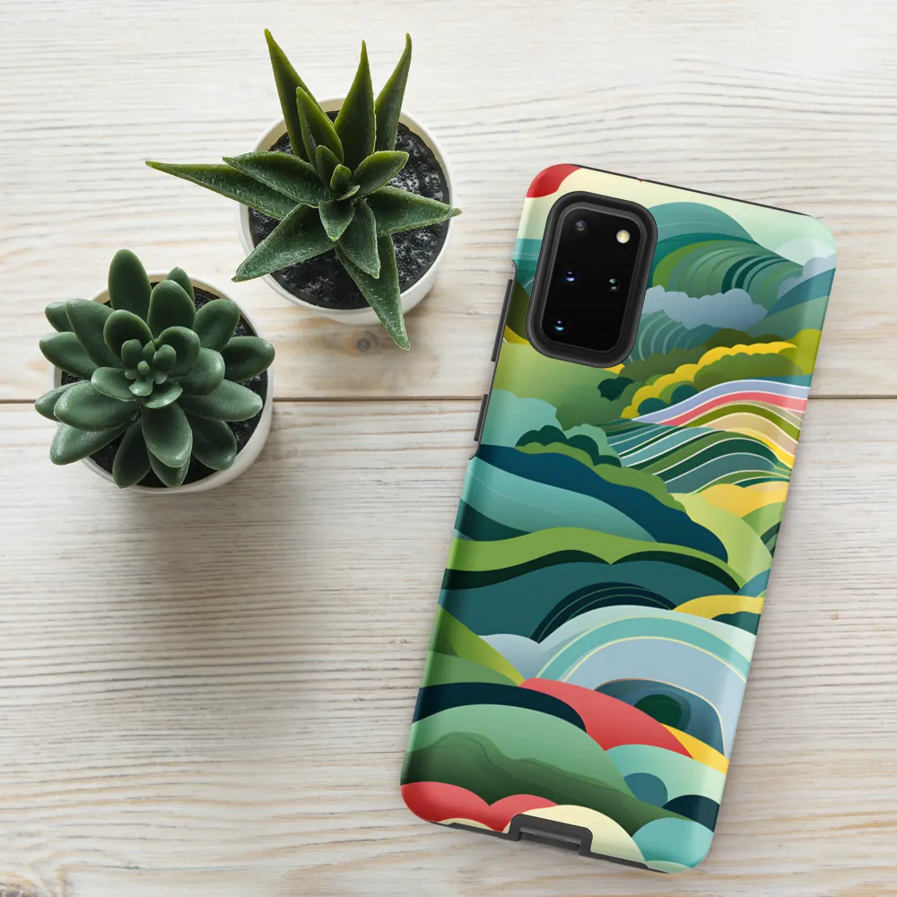 Waves of Serenity | Phone Case |  S20 Plus | Tough Case | Matte