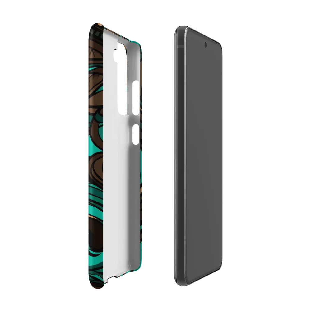 Fluctuating Currents | Phone Case |  S21 FE | Snap Case | Matte