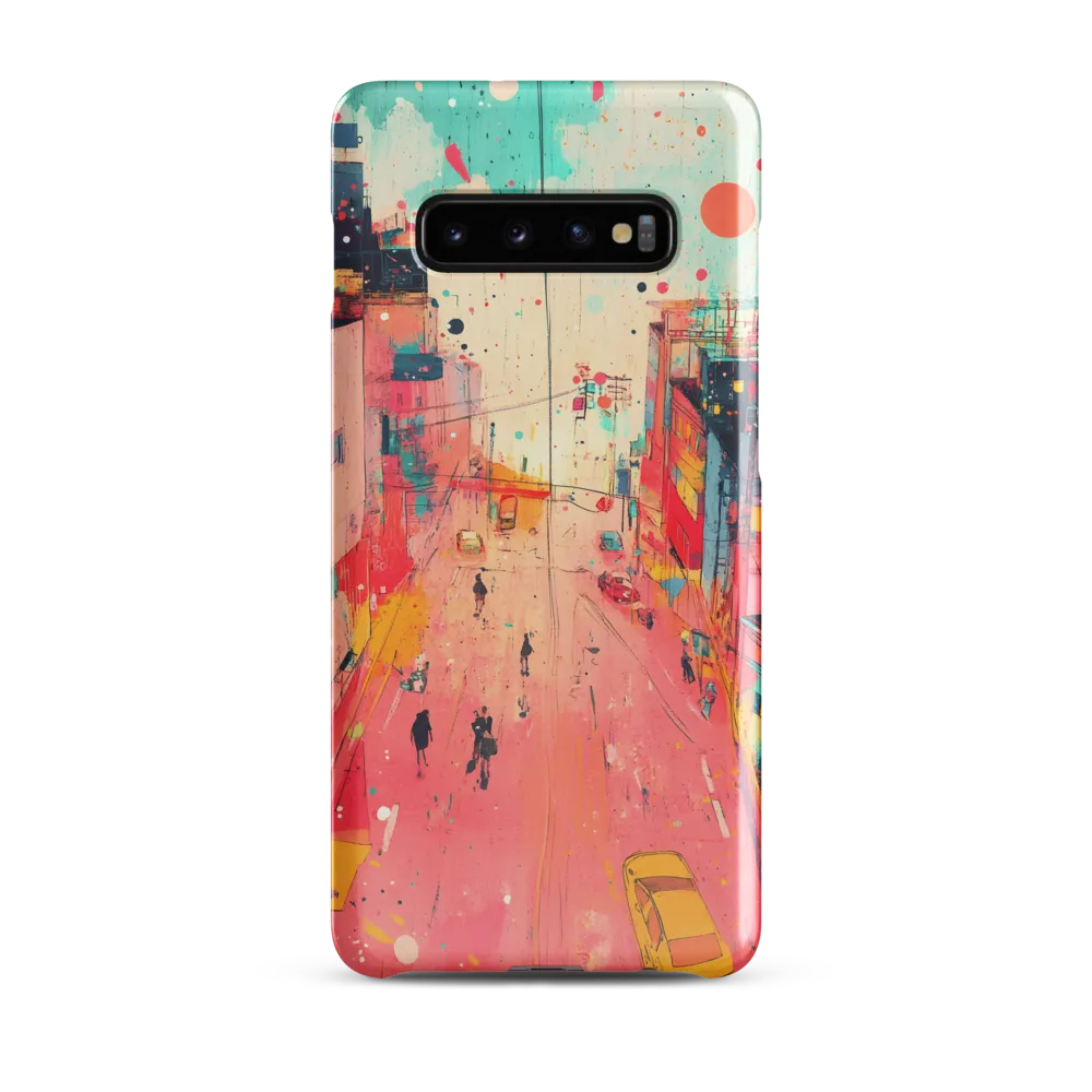 Vibrant City Life | Phone Case |  S10 Plus | Snap Case | Glossy