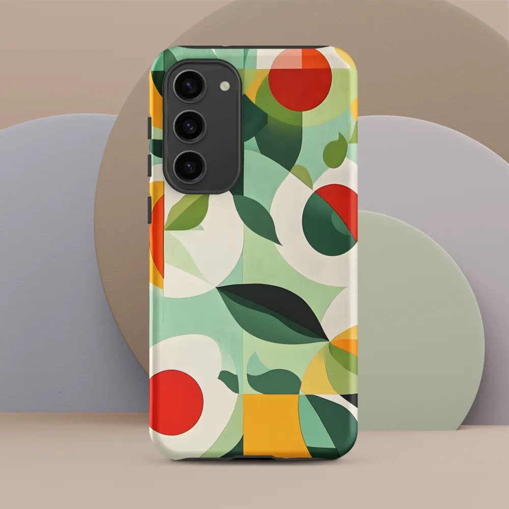 Harmony in Shapes: A Playful Abstract Design