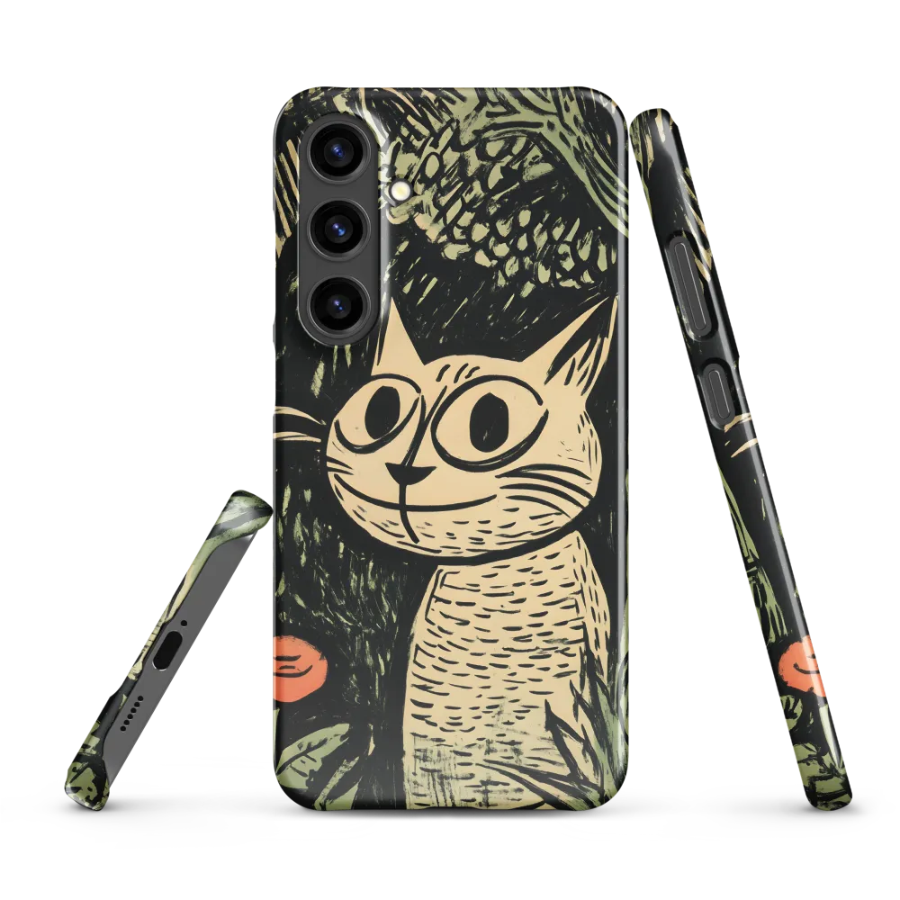 Whimsical Cat in the Forest