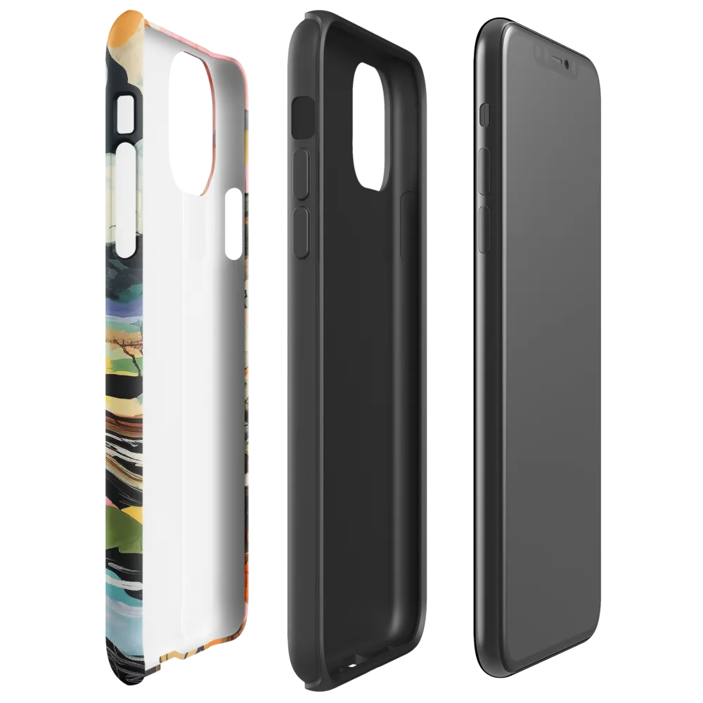 Ethereal Landscapes: A Symphony of Color | Phone Case |  11 Pro Max | Tough Case | Matte