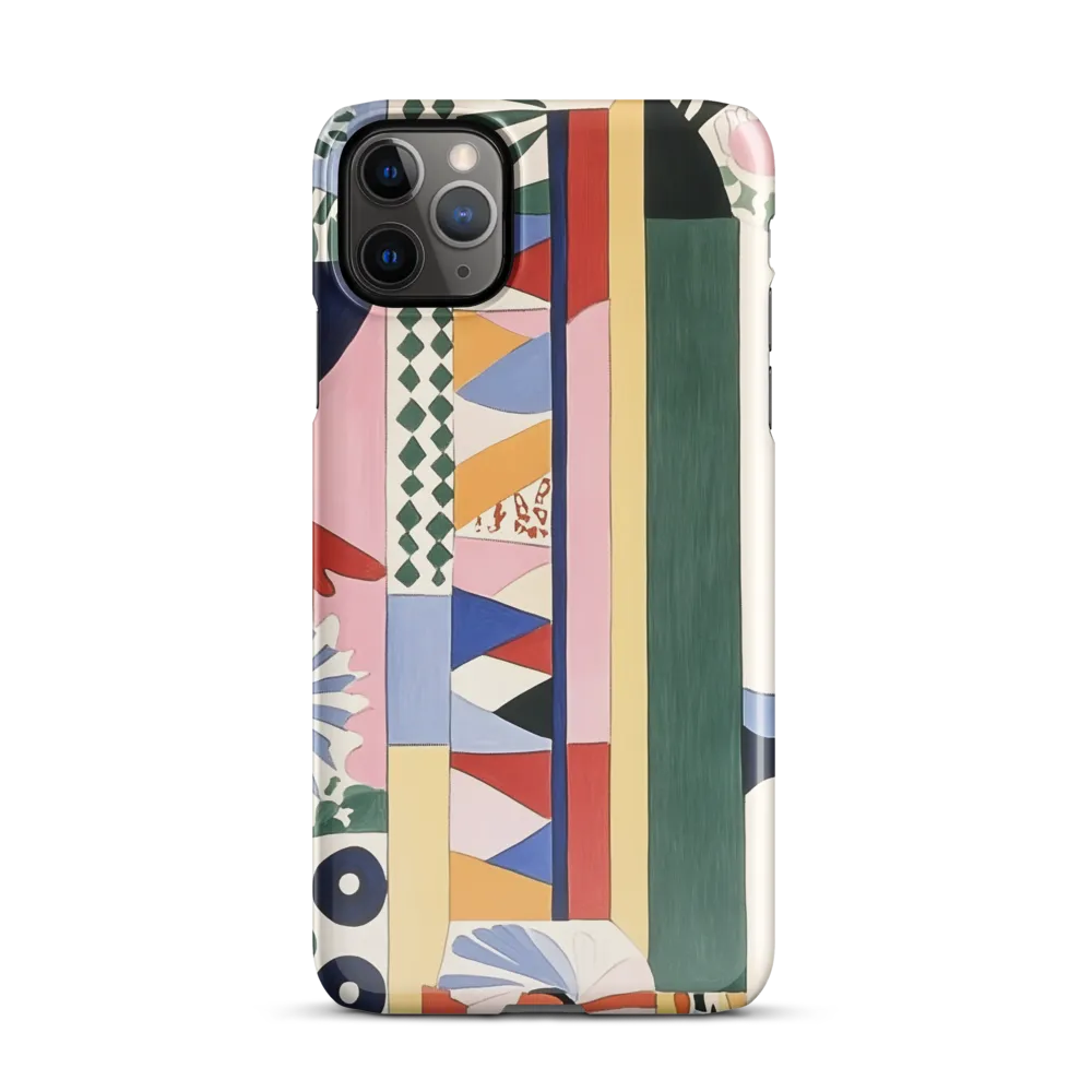 Vibrant Geometric Harmony | Phone Case |  11 Pro Max | Snap Case | Glossy